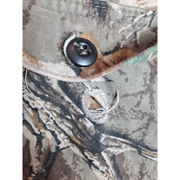 American Tradition Vintage Advantage Camo Button Down Hunting Shirt & Cargo Pant - Picture 8 of 14